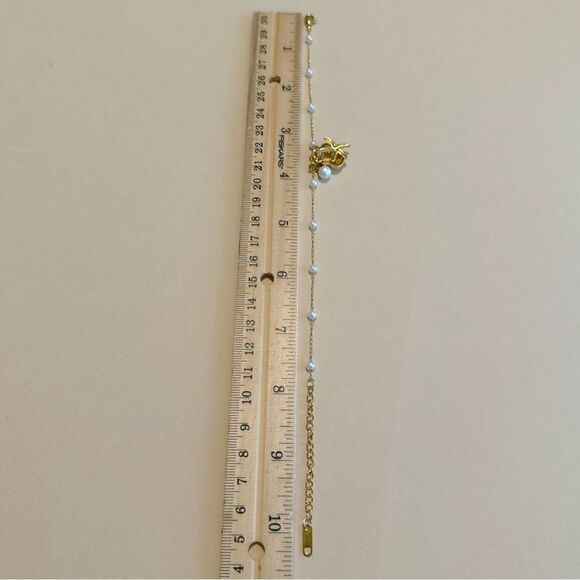 Boho pearl bracelet #1329 - Picture 5 of 5